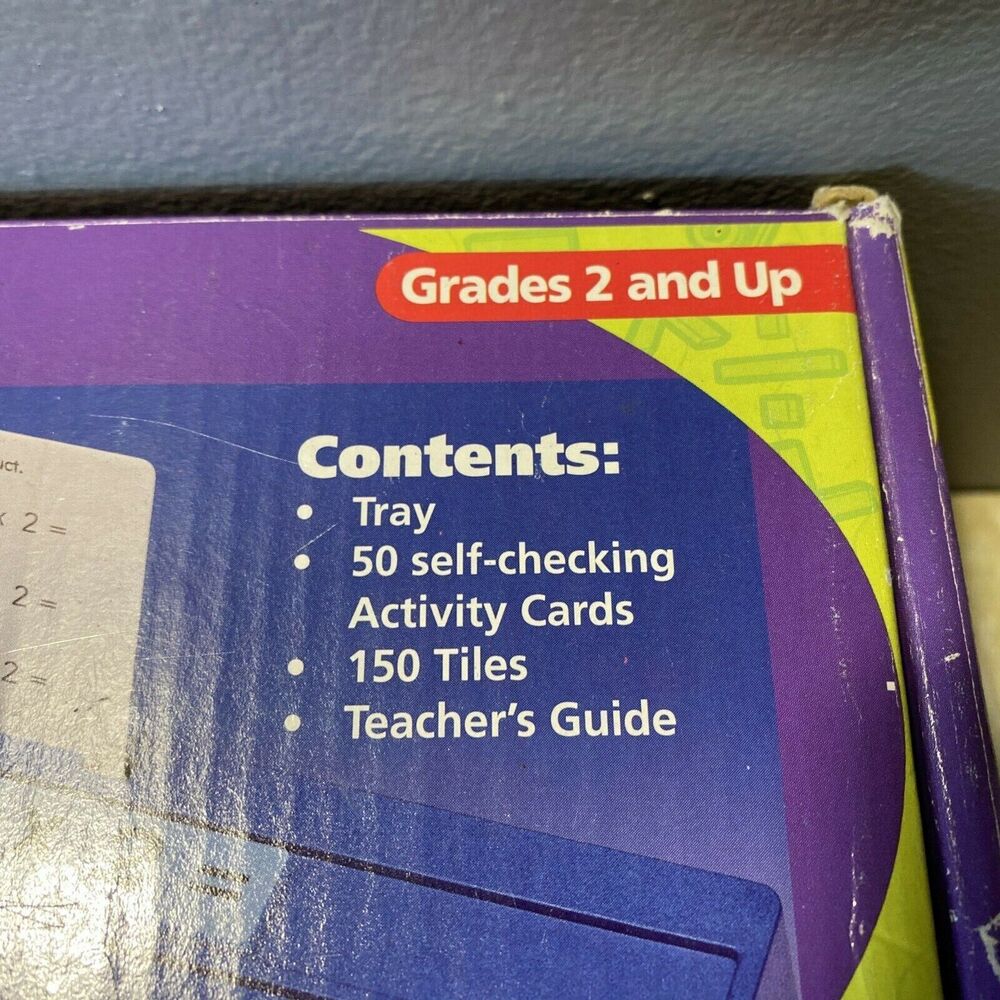 Teaching Tiles Math Learning System Educational Insights Multiplication Center - Picture 4 of 8